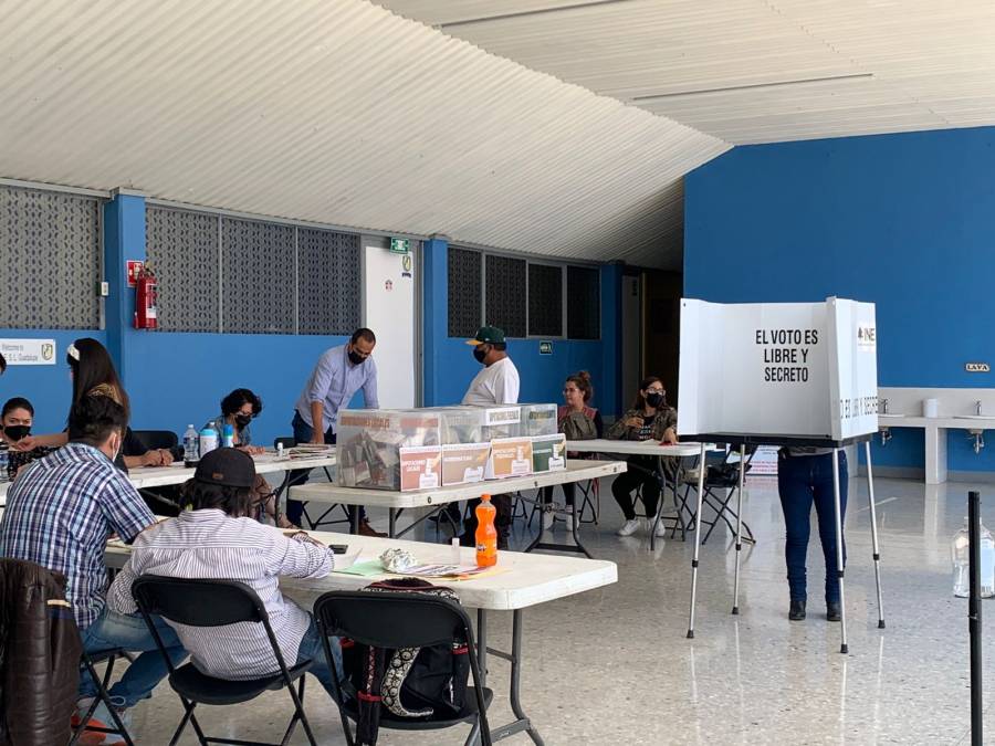 AVANCE DEL 97.48 POR CIENTO EN LA INSTALACI&Oacute;N DE CASILLAS