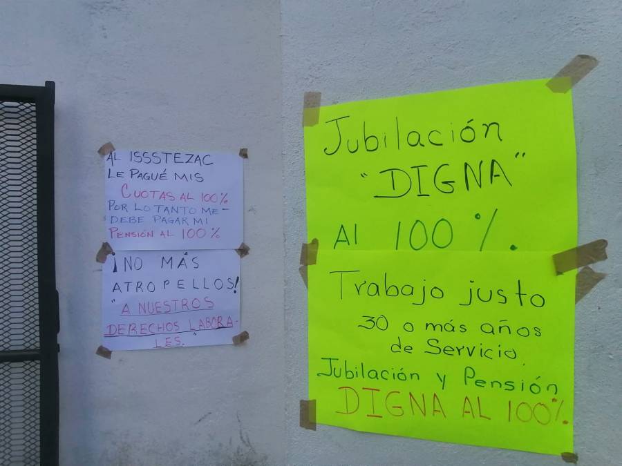 Piden  jubilaci&oacute;n al 100