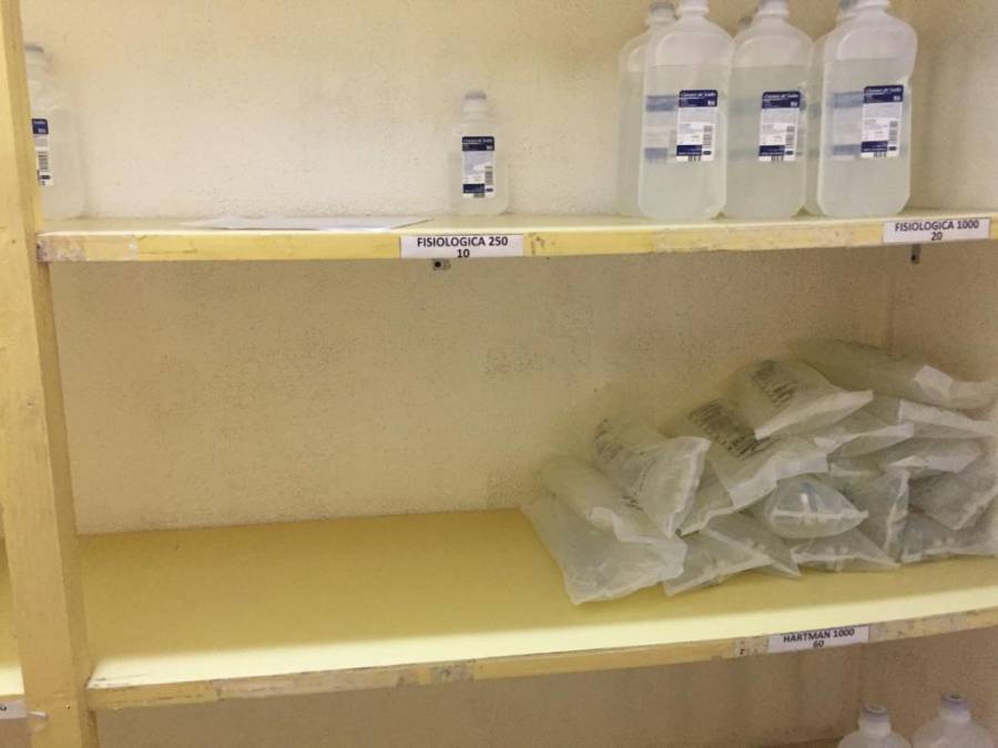 Sin medicamentos, Hospital General de Fresnillo