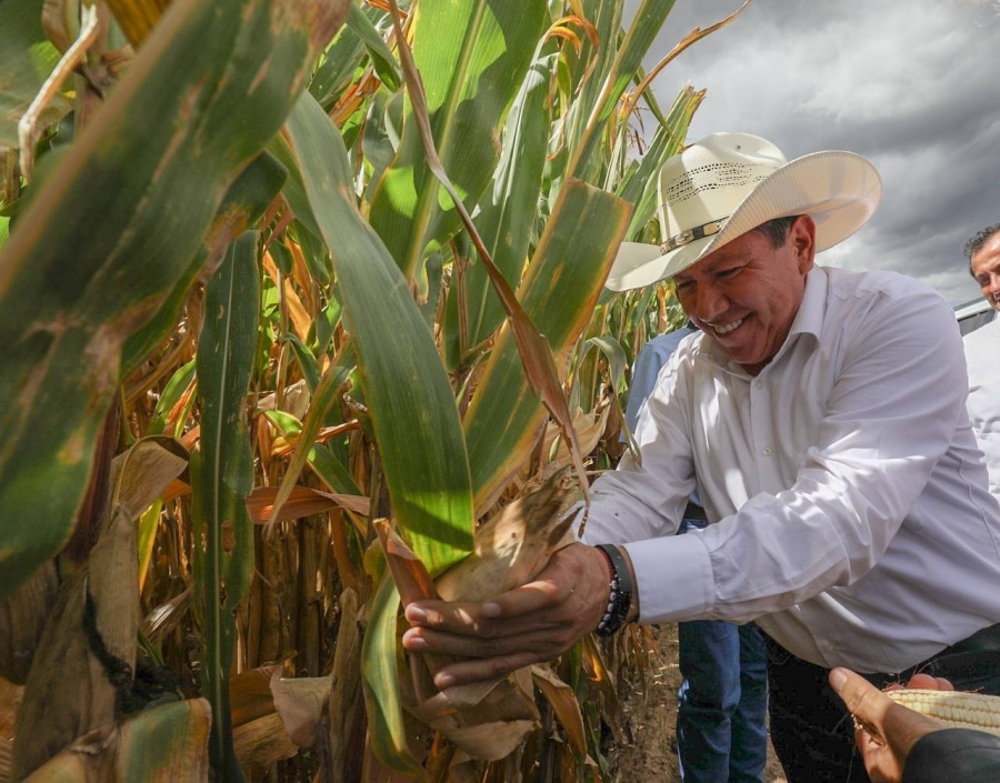 Anuncia gobernador modernizaci&oacute;n en sistemas de riego