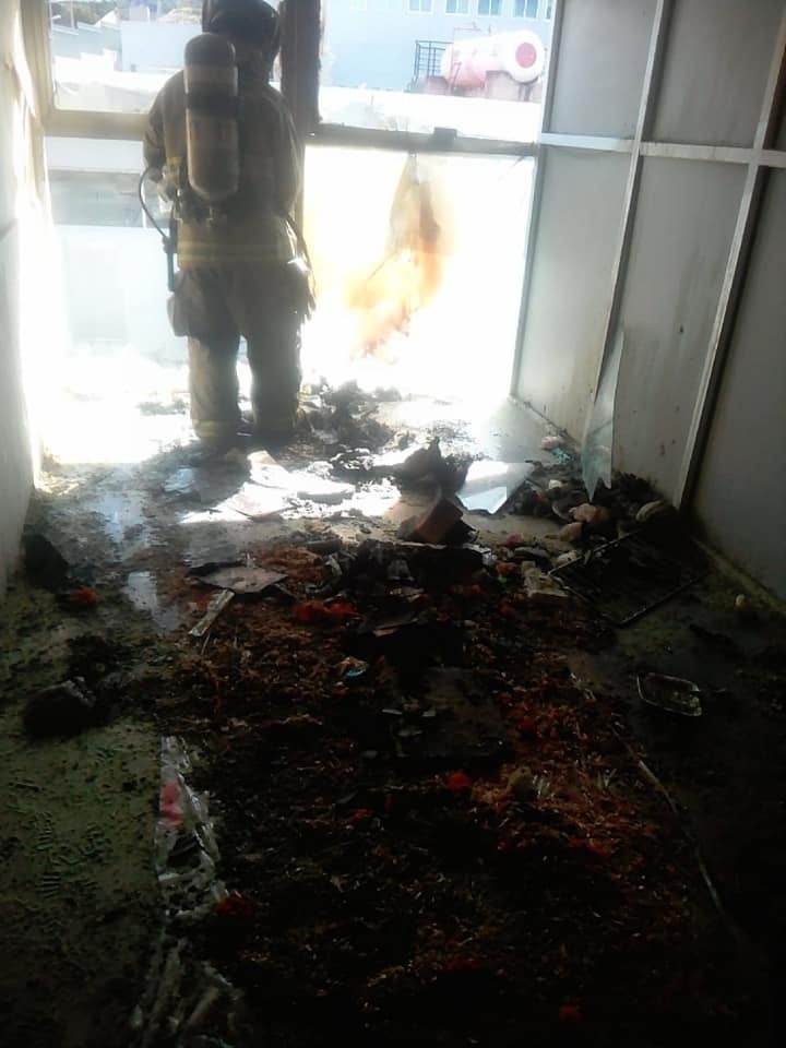 Se registra leve incendio en el ISSSTE