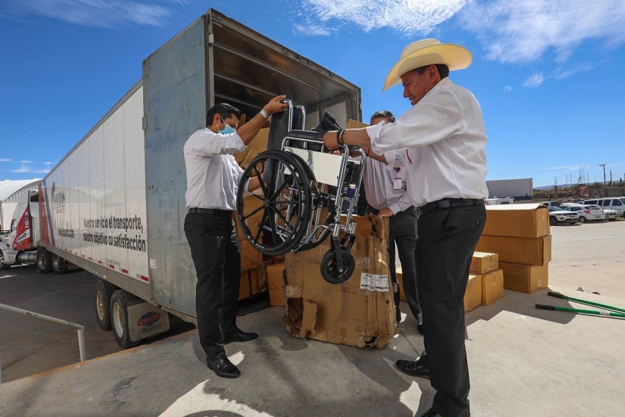 Llegan 60 mdp en equipo m&eacute;dico a Zacatecas
