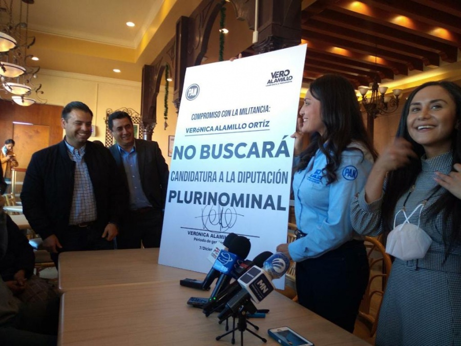 Afirma contendiente que solamente ser&aacute; lideresa por el PAN