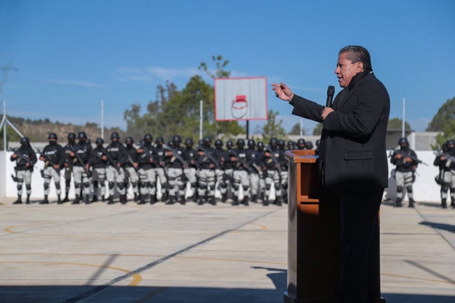 Encabeza gobernador instalación de GN en Unirse Sombrerete
