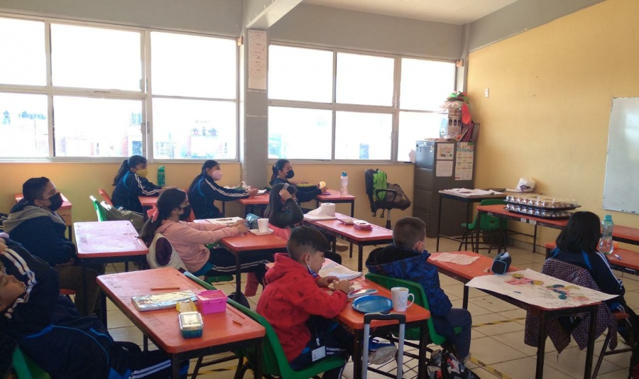 Reportan 58 ayuntamientos al menos una escuela con Covid