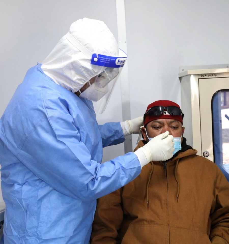 Instalan dos centro de detecci&oacute;n Covid