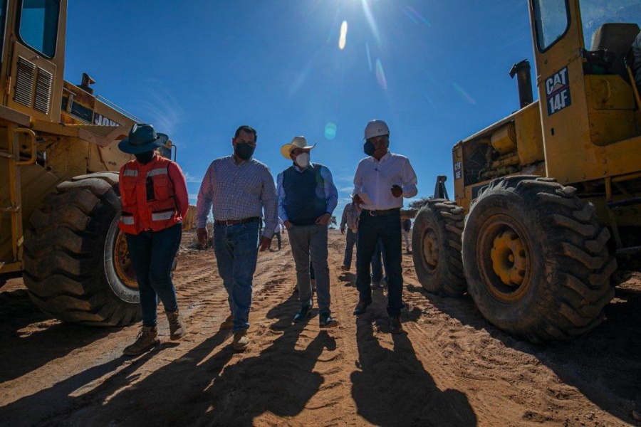 En marcha, construcci&oacute;n del libramiento Chaparrosa, Villa de Cos