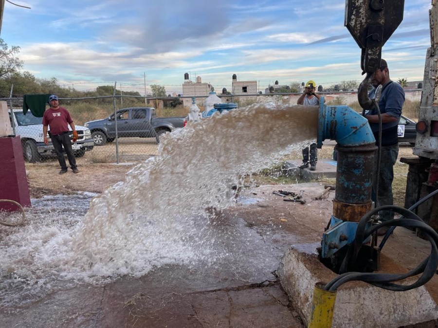 Instalaci&oacute;n de bomba mejorar&aacute; abasto de agua en Jerez