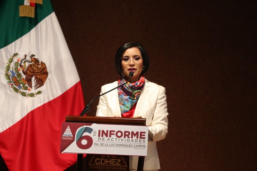 Brinda Derechos Humanos sexto informe de actividades