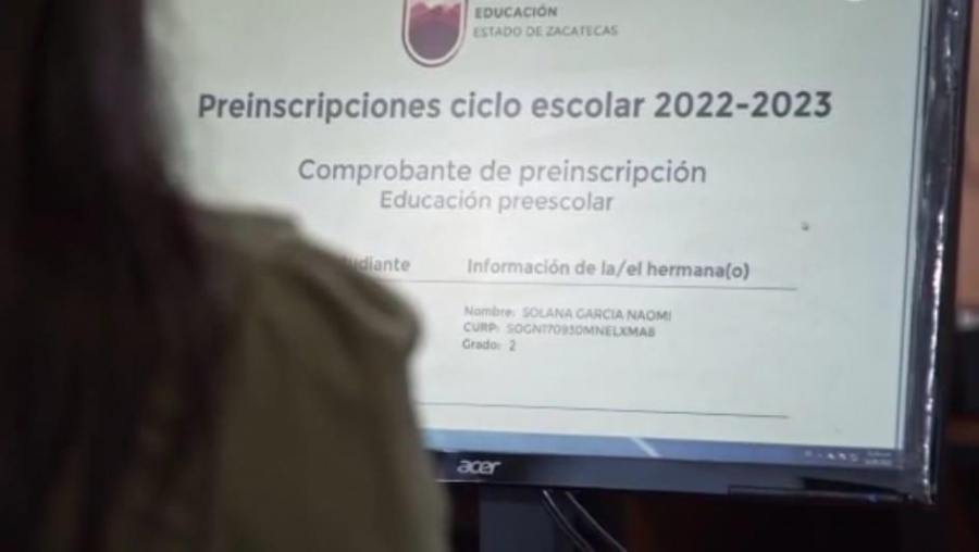 Este martes inician preinscripciones a Educaci&oacute;n B&aacute;sica
