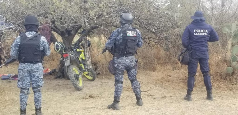 Destruyen campamento delincuencial en Ojocaliente