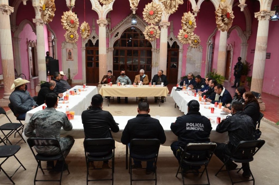 Se re&uacute;nen alcaldes del norte de Zacatecas con SSP