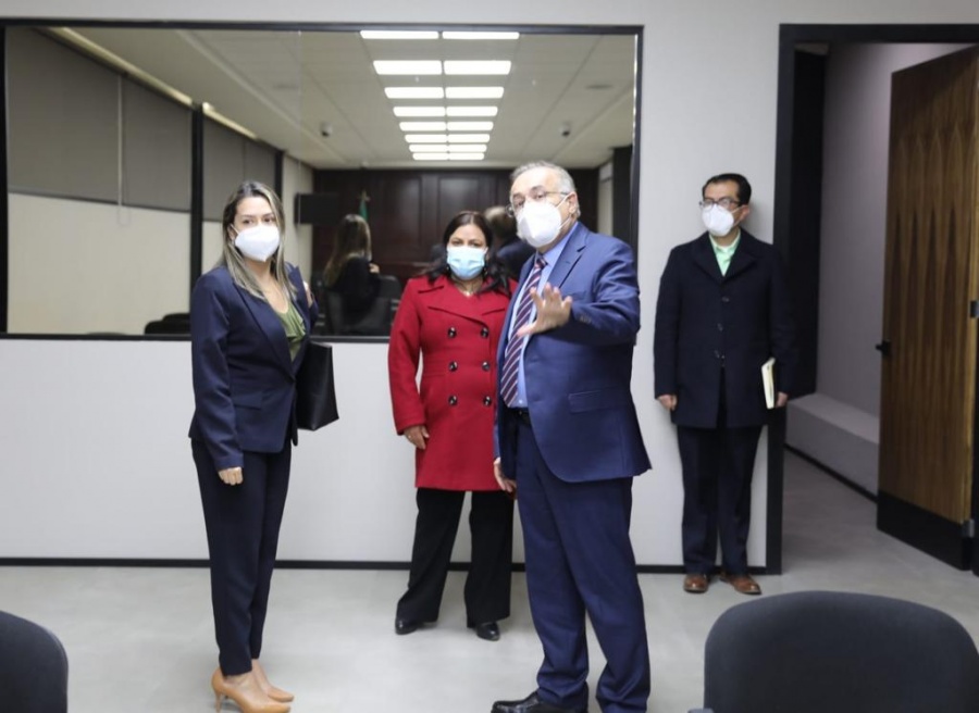 Consulado estadounidense visita Poder Judicial
