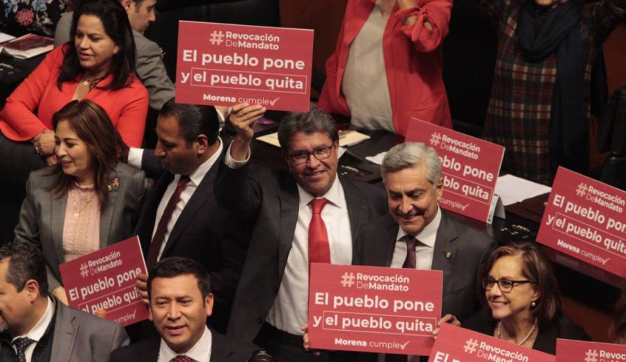 Senado aprueba echar abajo ley mordaza del INE sobre revocaci&oacute;n de mandato