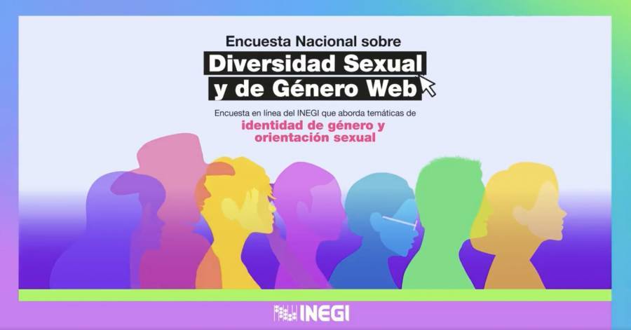 INEGI llama a participar en la Encuesta Nacional sobre Diversidad Sexual y de Género