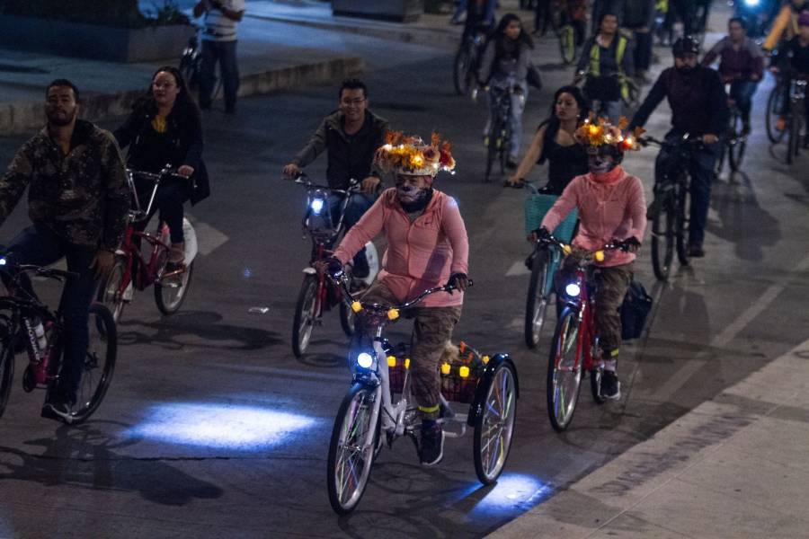 ¡No te lo pierdas! Anuncian Paseo Nocturno “Mu&eacute;vete en Bici” con motivo del D&iacute;a de Muertos
