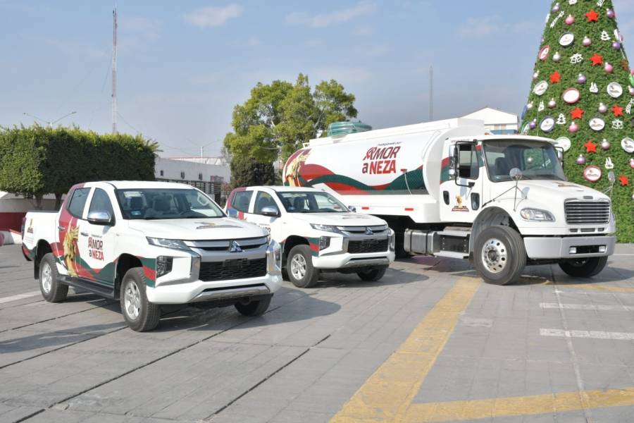 Adquiere Neza maquinaria pesada y especializada para obras o servicios