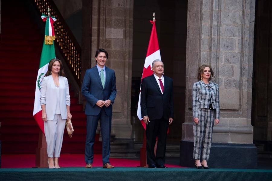Trudeau va por aumentar alianzas econ&oacute;micas con M&eacute;xico