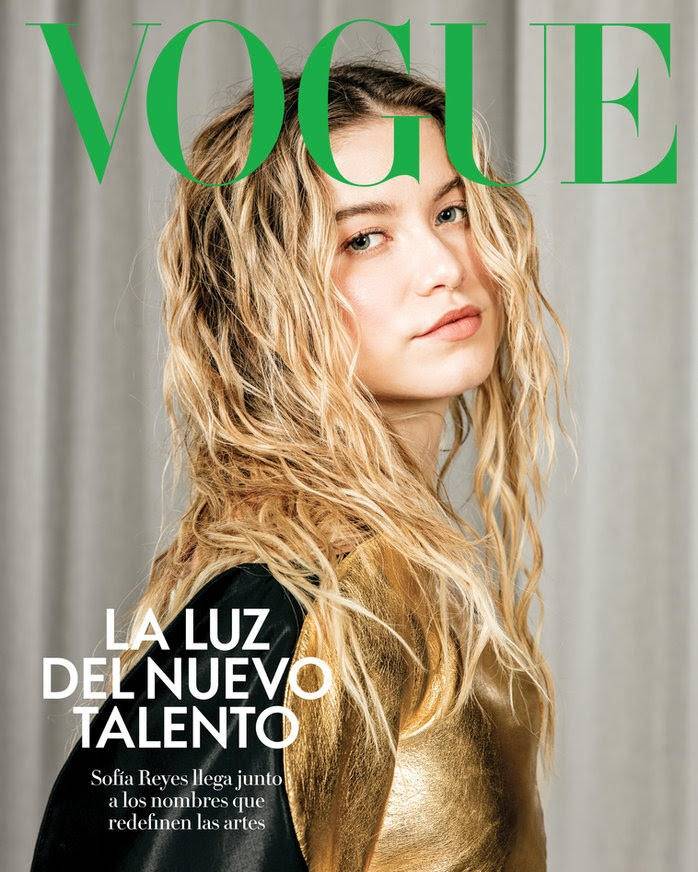 Sof&iacute;a Reyes sigue sumando &eacute;xitos, ahora engalana la portada de Vogue