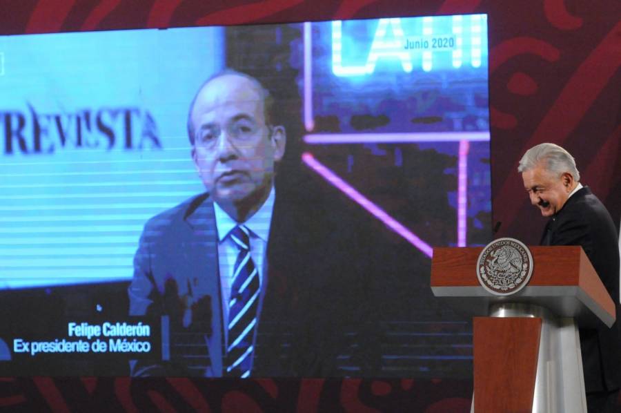 AMLO invita a Calder&oacute;n a ma&ntilde;anera para que d&eacute; su postura sobre Garc&iacute;a Luna.