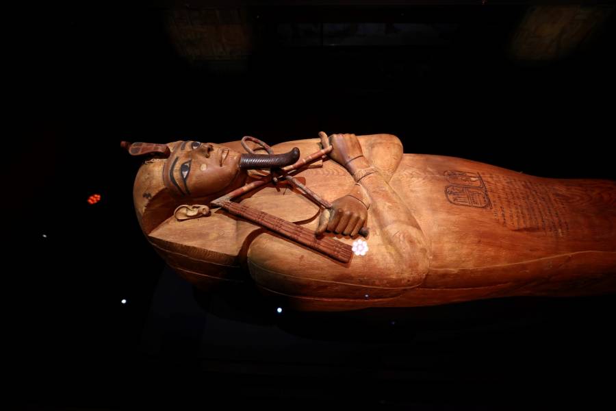 Sarc&oacute;fago de Rams&eacute;s II sale de Egipto para una gran exposici&oacute;n en Par&iacute;s