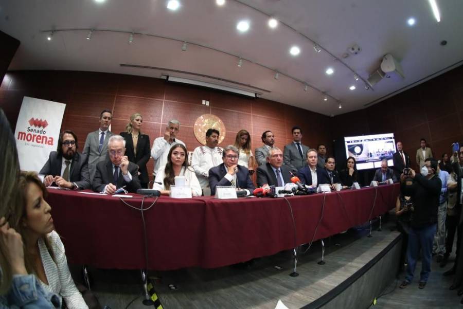 Sostienen senadores reunión con el secretario de Gobernación