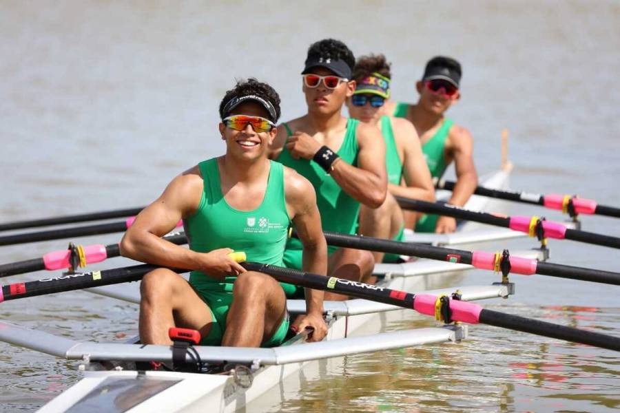 Remo mexicano clasifica 10 botes a Juegos Panamericanos