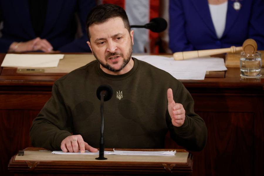 Genera desencuentro entre diputados apoyo a discurso de Zelenski en Camara de Diputados
