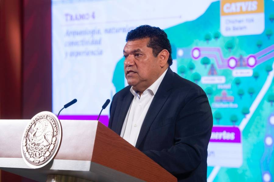 En julio llega primer carro del Tren Maya, a Cancún