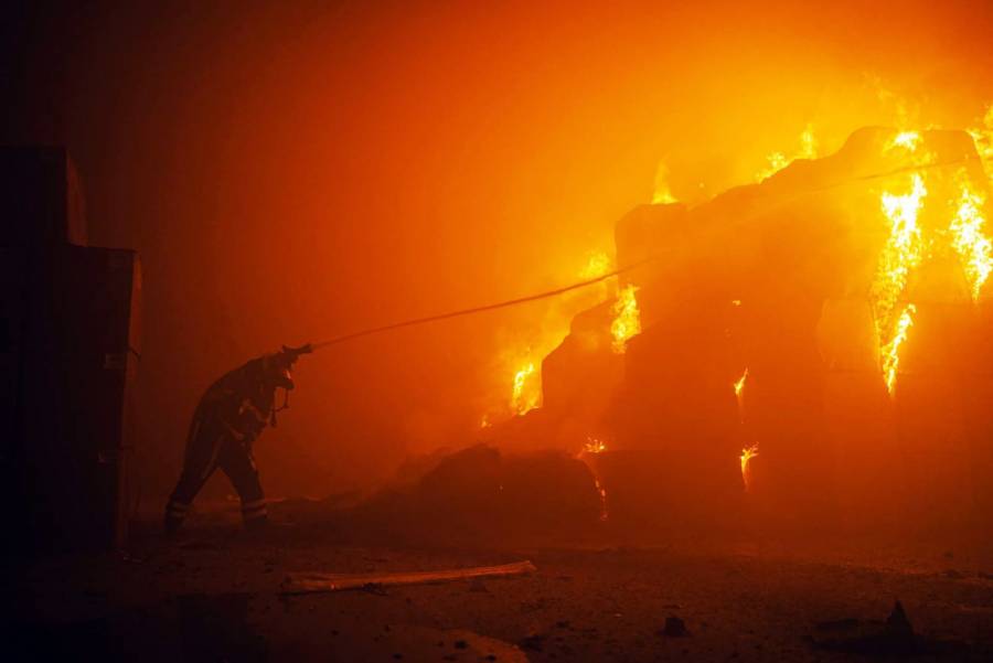 Ucrania frustró el mayor ataque ruso con drones en Kiev desde invasión