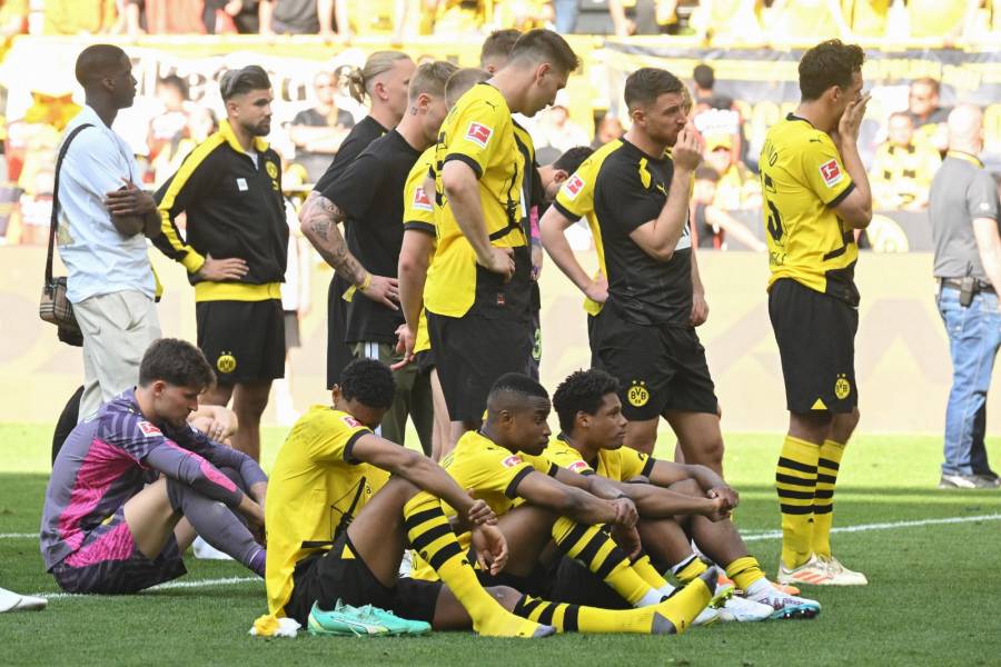 Tras quedarse sin el t&iacute;tulo de Bundesliga, Borussia Dortmund cae en Bolsa
