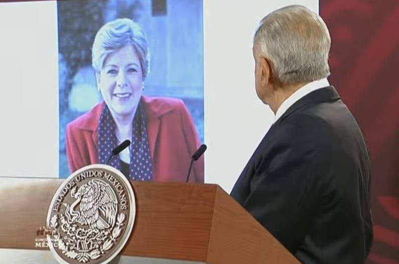 Alicia Bárcena sustituirá a Ebrard en Relaciones Exteriores