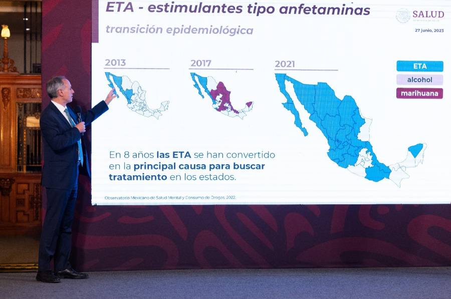 46%, adictos, consumo, metanfetaminas, Gatell