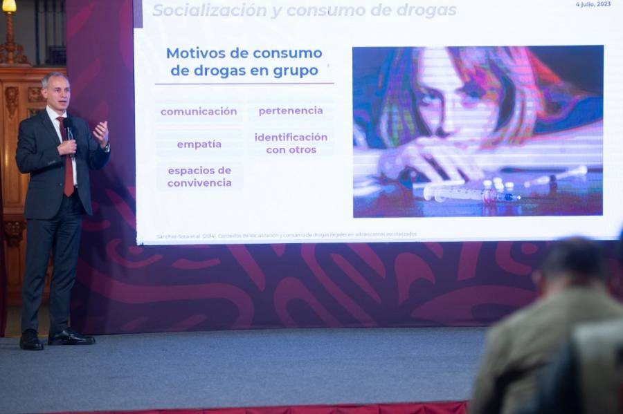 La socializaci&oacute;n es determinante en la prevenci&oacute;n de adicciones: L&oacute;pez-Gatell