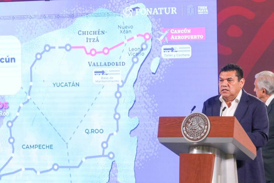 Listo, primer tramo para iniciar pruebas de Tren Maya