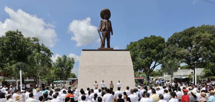 Desde Rinconada, reivindica Veracruz la lucha de Zapata que inspiró a transformar el país