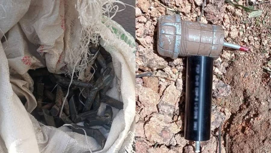 Guardia Nacional asegur&oacute; artefactos explosivos dentro de un veh&iacute;culo abandonado en Zacatecas