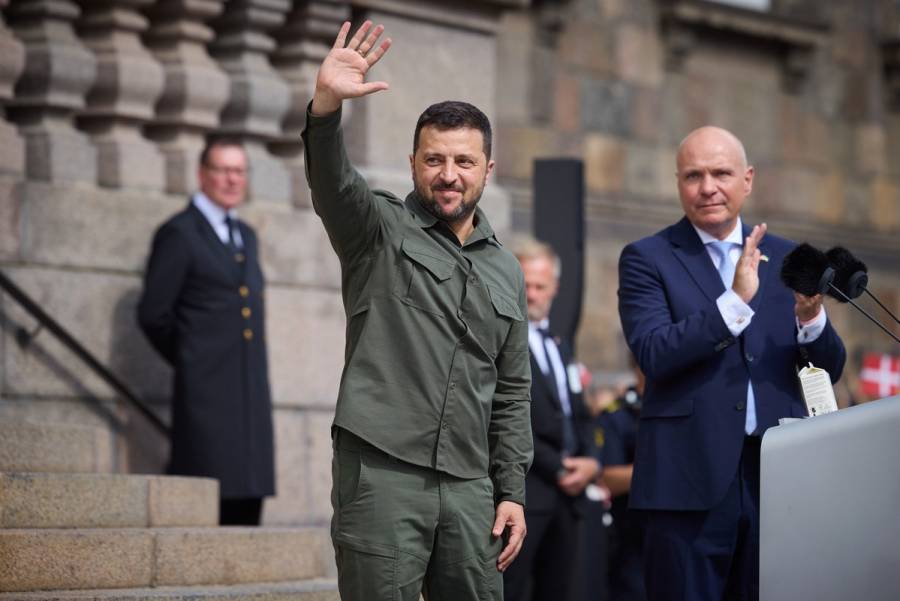 Zelenski llega a Grecia para reunirse con l&iacute;deres europeos y de Balcanes