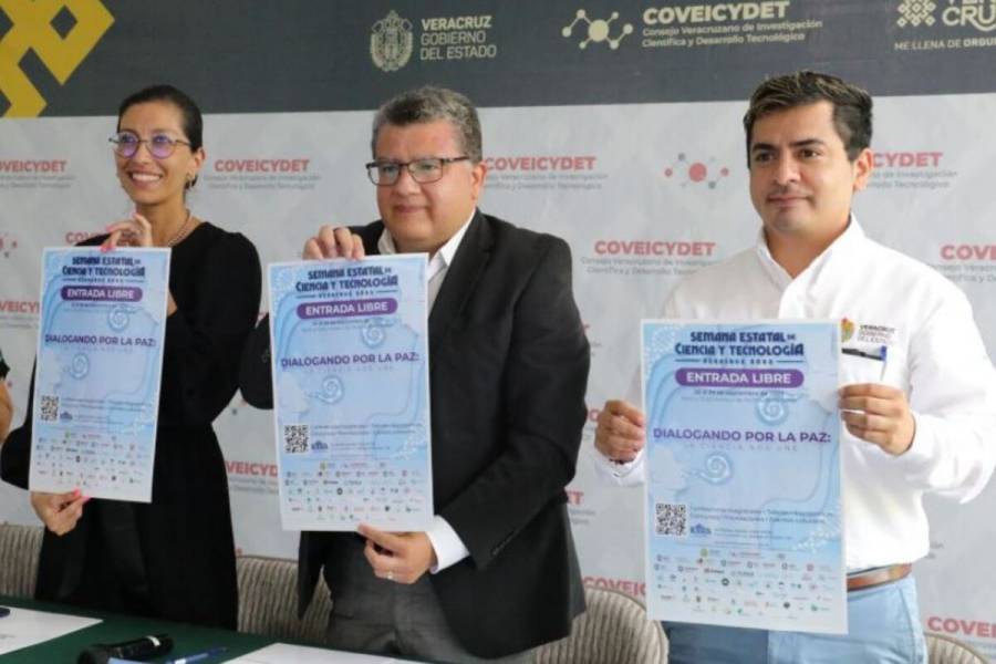 Segunda Semana Estatal de Ciencia y Tecnología Veracruz, del 26 al 29 de septiembre