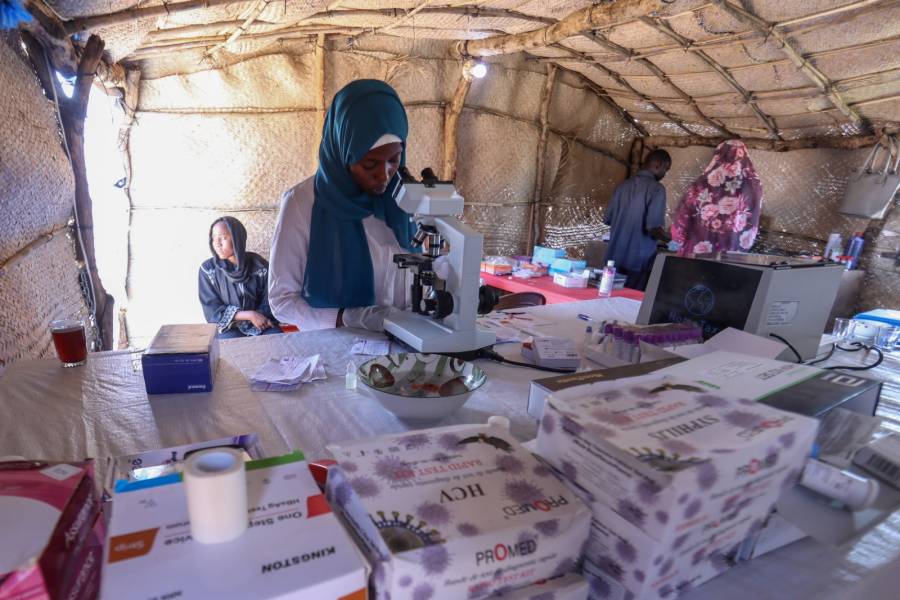 El difícil acceso a la atención médica para los refugiados sudaneses en Chad
