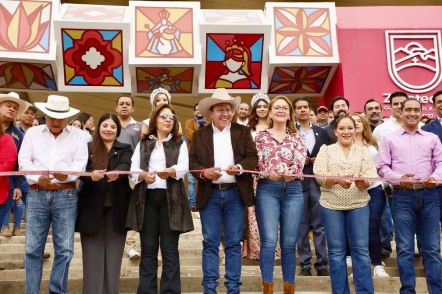 Inaugura Gobernador David Monreal Ávila la Feria Nacional de Zacatecas 2023