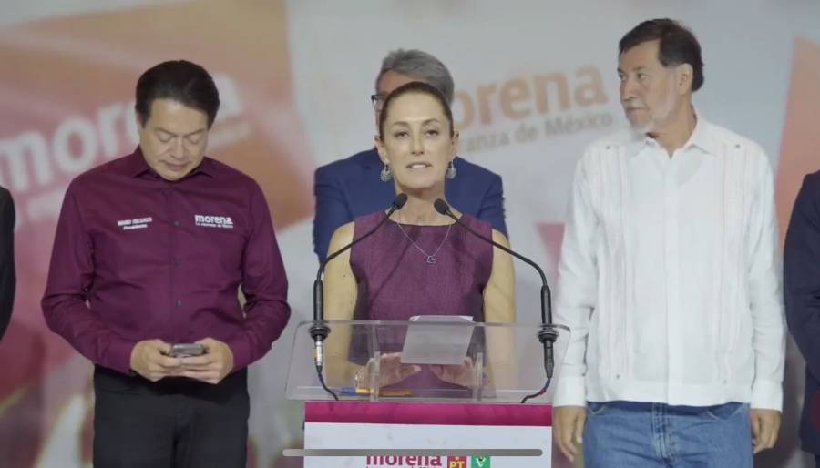 Sheinbaum gana cinco de cinco encuestas