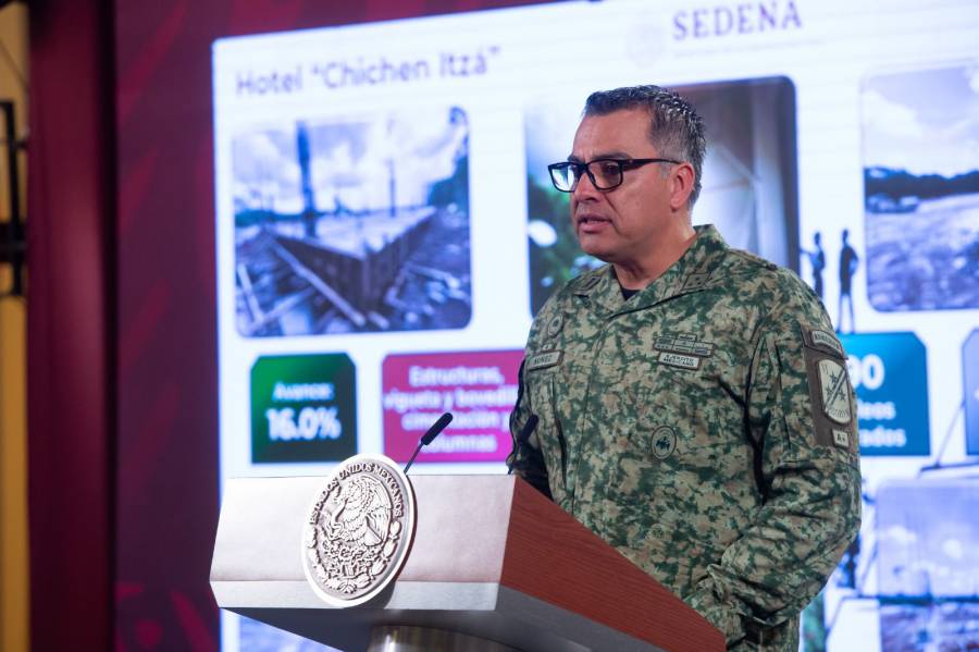 Tramo 4 del Tren Maya lleva un 77% de avance