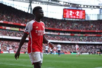 Saka causa baja con Inglaterra y se perderá partido contra Italia